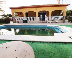 Piscina de Casa o xalet en venda en Aljaraque amb Aire condicionat, Calefacció i Jardí privat