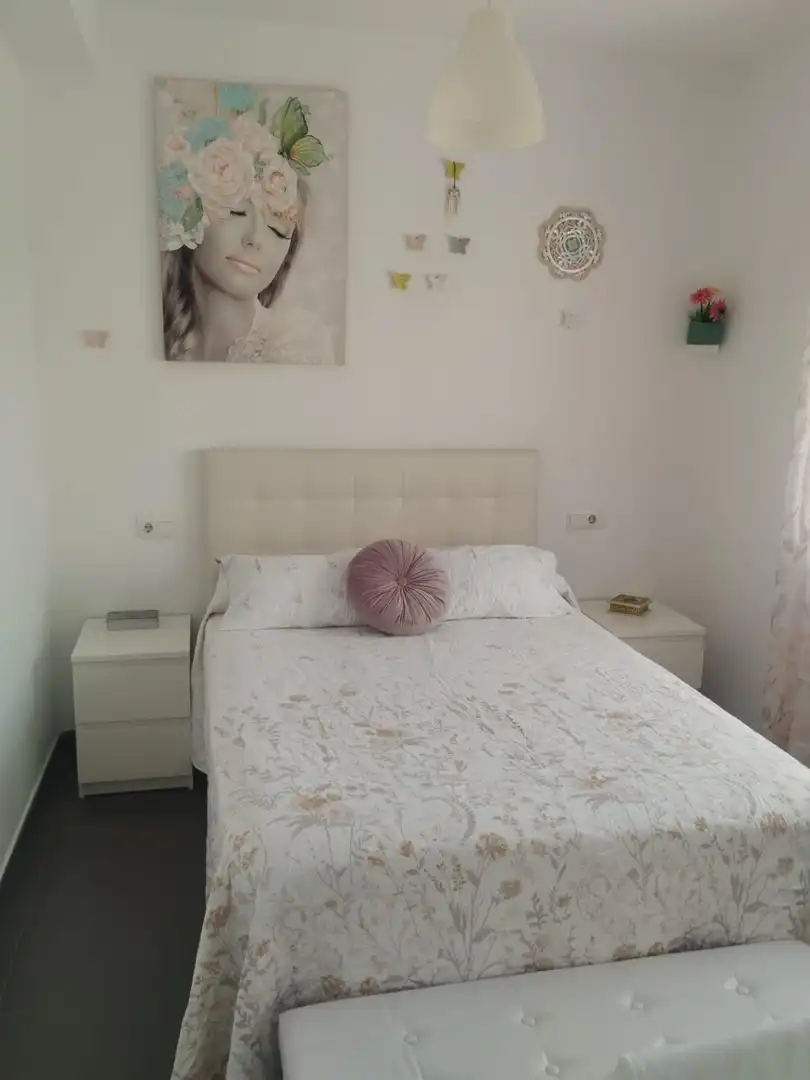 Schlafzimmer von Wohnung zur Miete in Utrera mit Klimaanlage, Terrasse und Möbliert