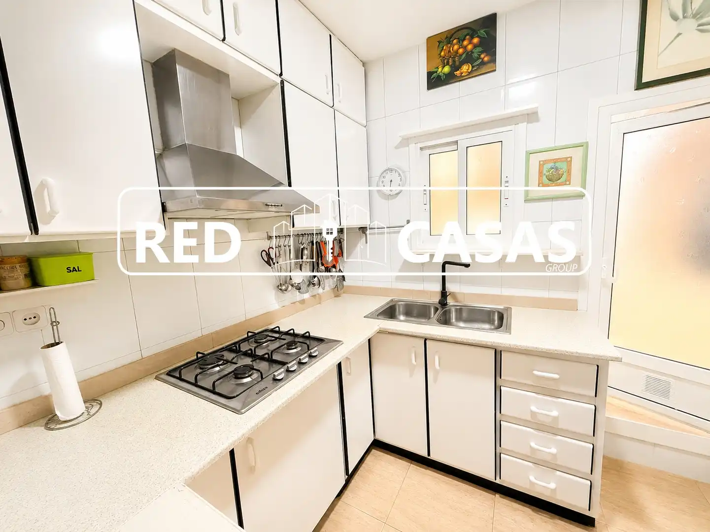 Cocina de Piso en venta en Esplugues de Llobregat con Terraza y Trastero