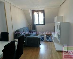 Living room of Flat to rent in Oviedo   with Heating, Storage room and Furnished