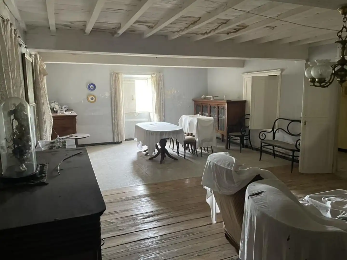 Comedor de Finca rústica en venta en Ortigueira con Jardín privado
