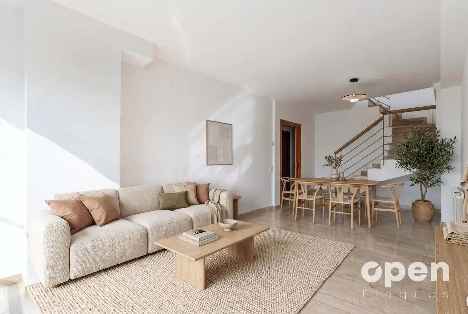 Sala d'estar de Dúplex en venda en Terrassa amb Calefacció, Terrassa i Forn