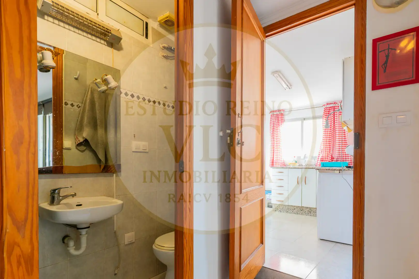 Badezimmer von Maisonette zum Verkauf in Valencia mit Terrasse und Balkon