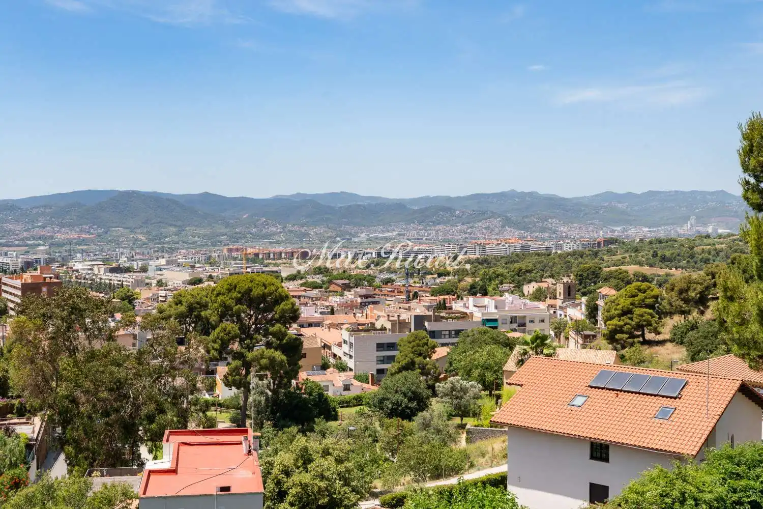 Exterior view of Houses for rent in Sant Just Desvern  with Air Conditioner, Heating and Terrace