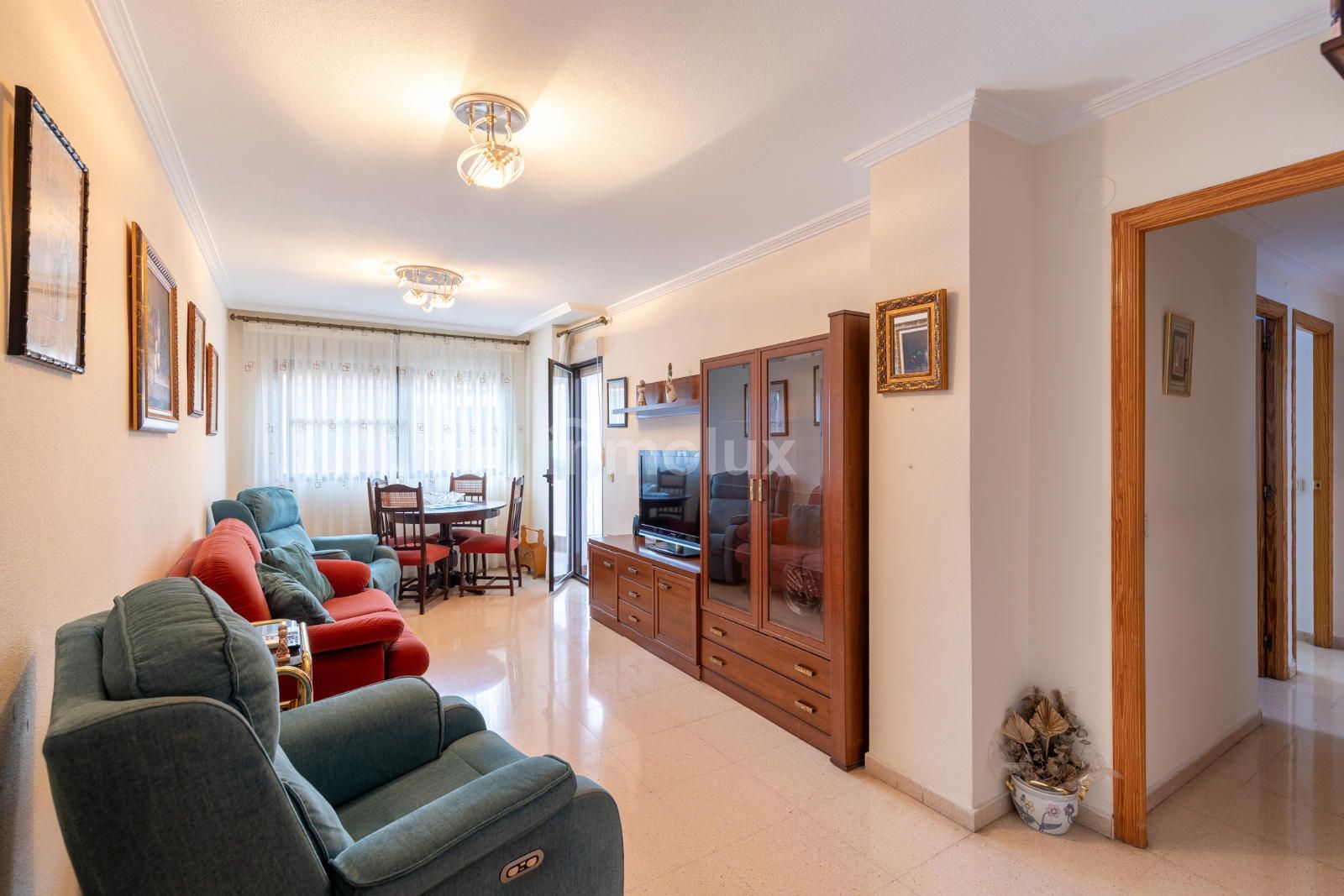 Living room of Flat for sale in Alicante / Alacant  with Air Conditioner, Heating and Terrace