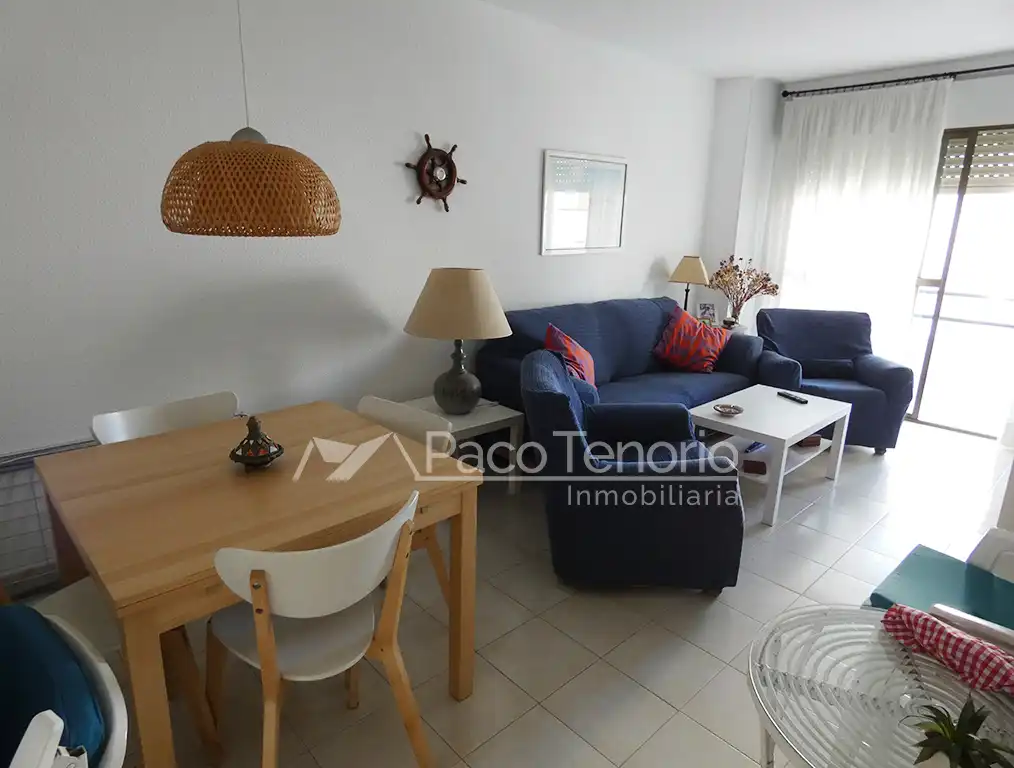 Sala d'estar de Apartament de lloguer en La Antilla amb Terrassa, Moblat i Forn