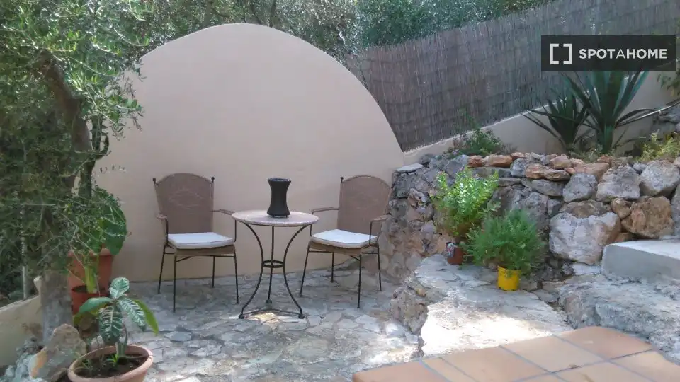 Terraza de Apartamento para compartir en Calvià con Aire acondicionado, Terraza y Amueblado