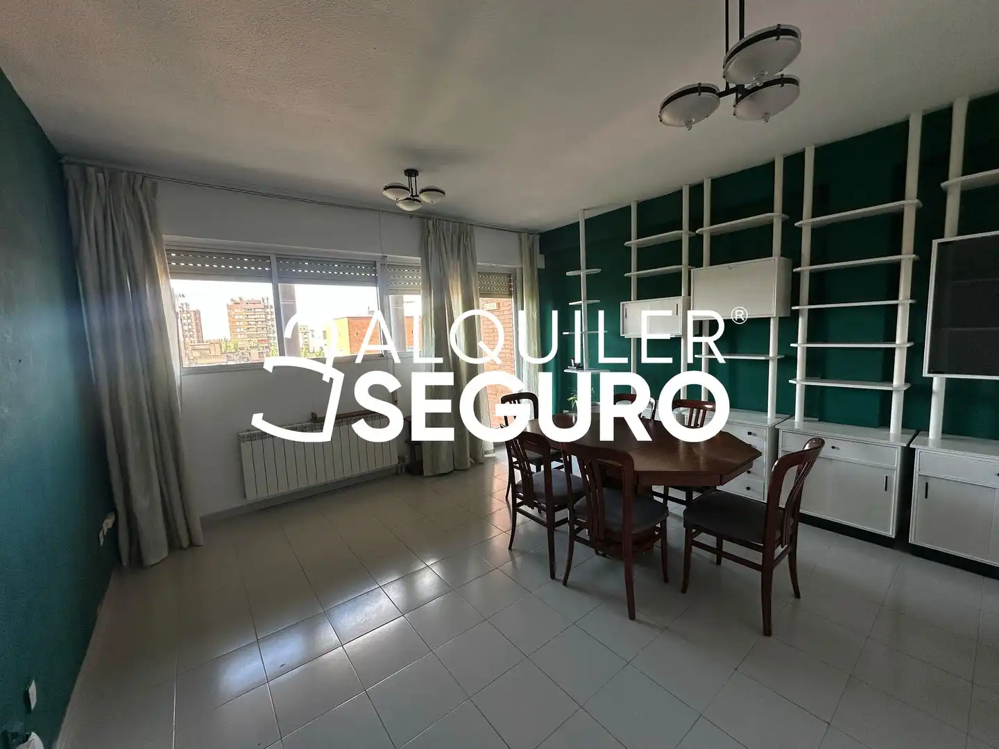 Bedroom of Flat for rent in Madrid  with Heating, Terrace and Furnished