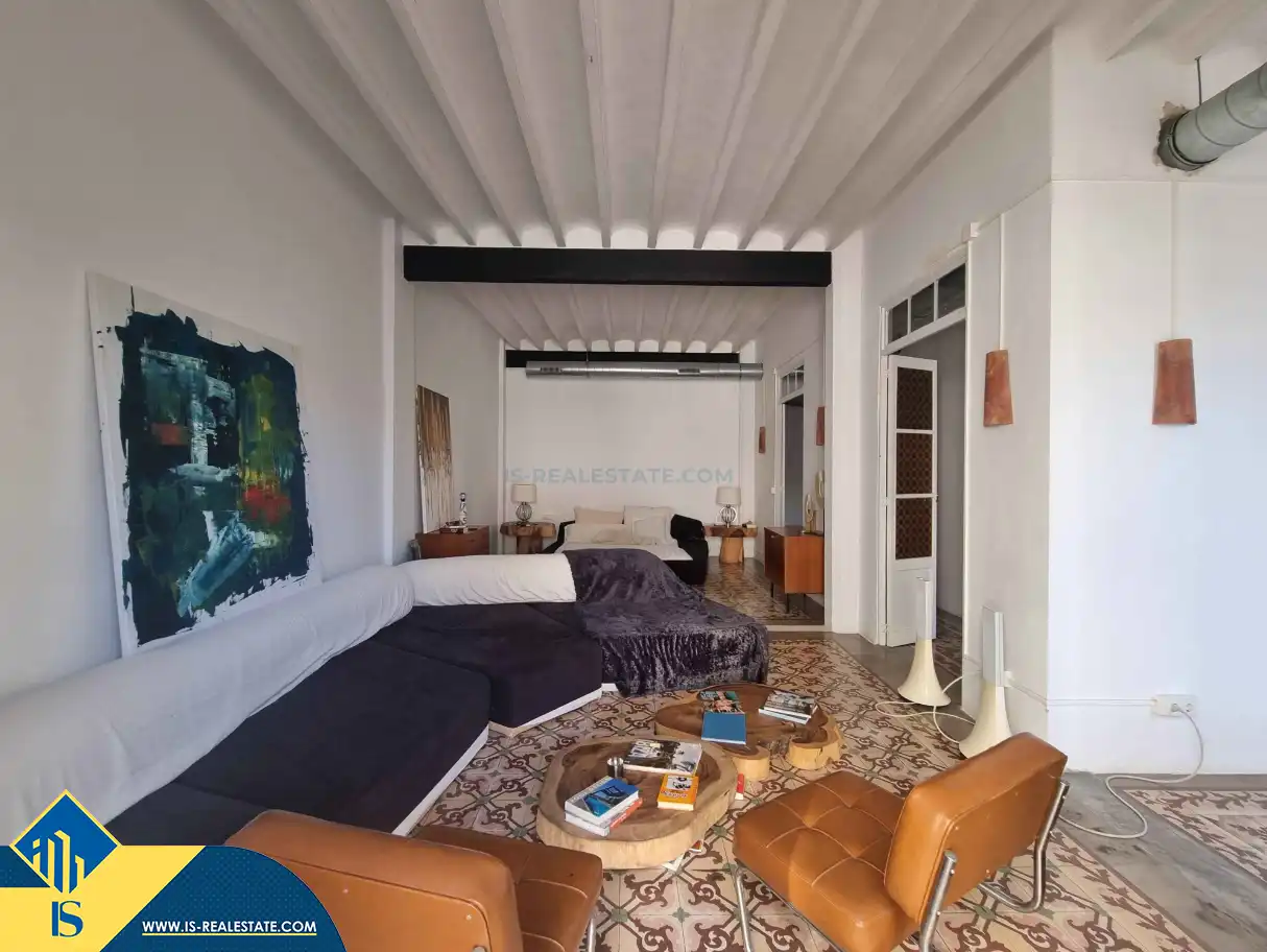 Sala d'estar de Apartament en venda en Eivissa amb Aire condicionat, Calefacció i Terrassa