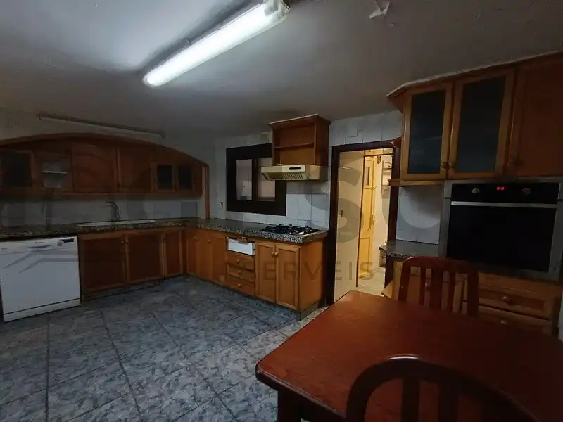 Cuina de Casa adosada en venda en Caldes de Montbui amb Terrassa