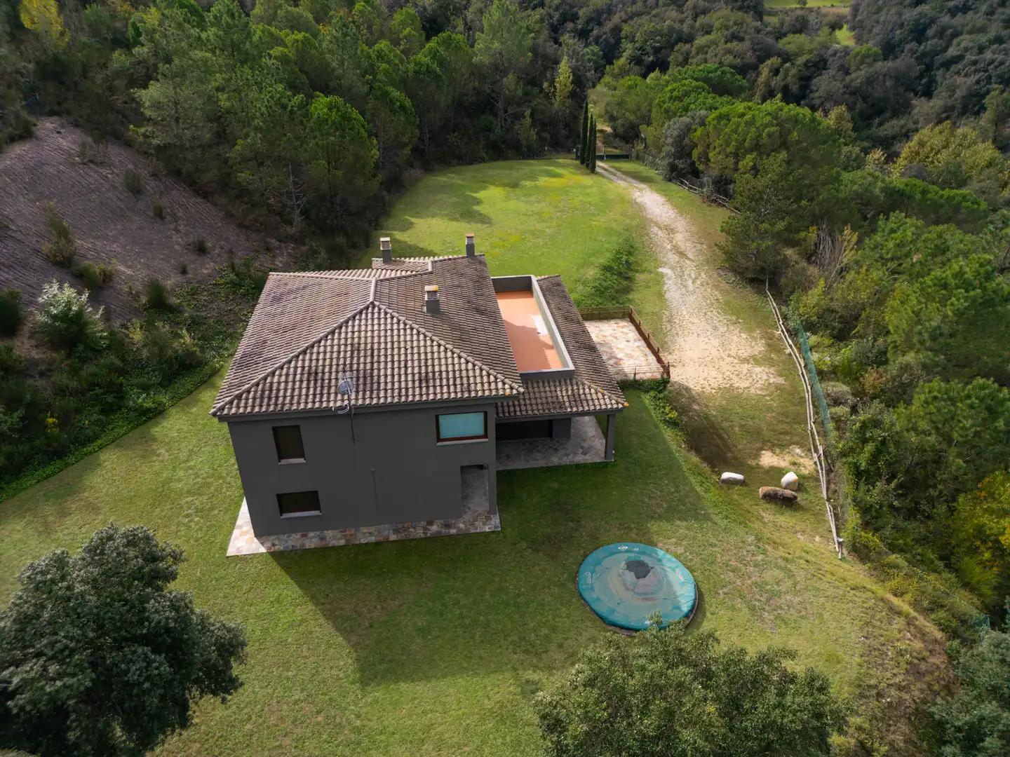 Jardín de Casa o chalet en venta en Bescanó con Calefacción, Jardín privado y Parquet