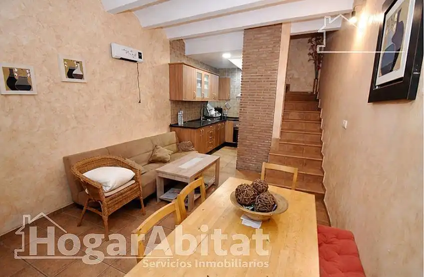 Living room of Houses for sale in Onda  with Air Conditioner, Heating and Terrace