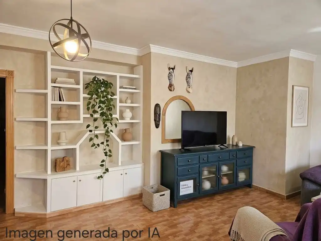 Living room of Flat for sale in Motril  with Air Conditioner and Balcony