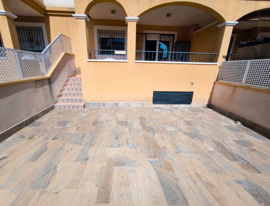 Terrace of Planta baja to rent in Cartagena  with Air Conditioner, Heating and Terrace