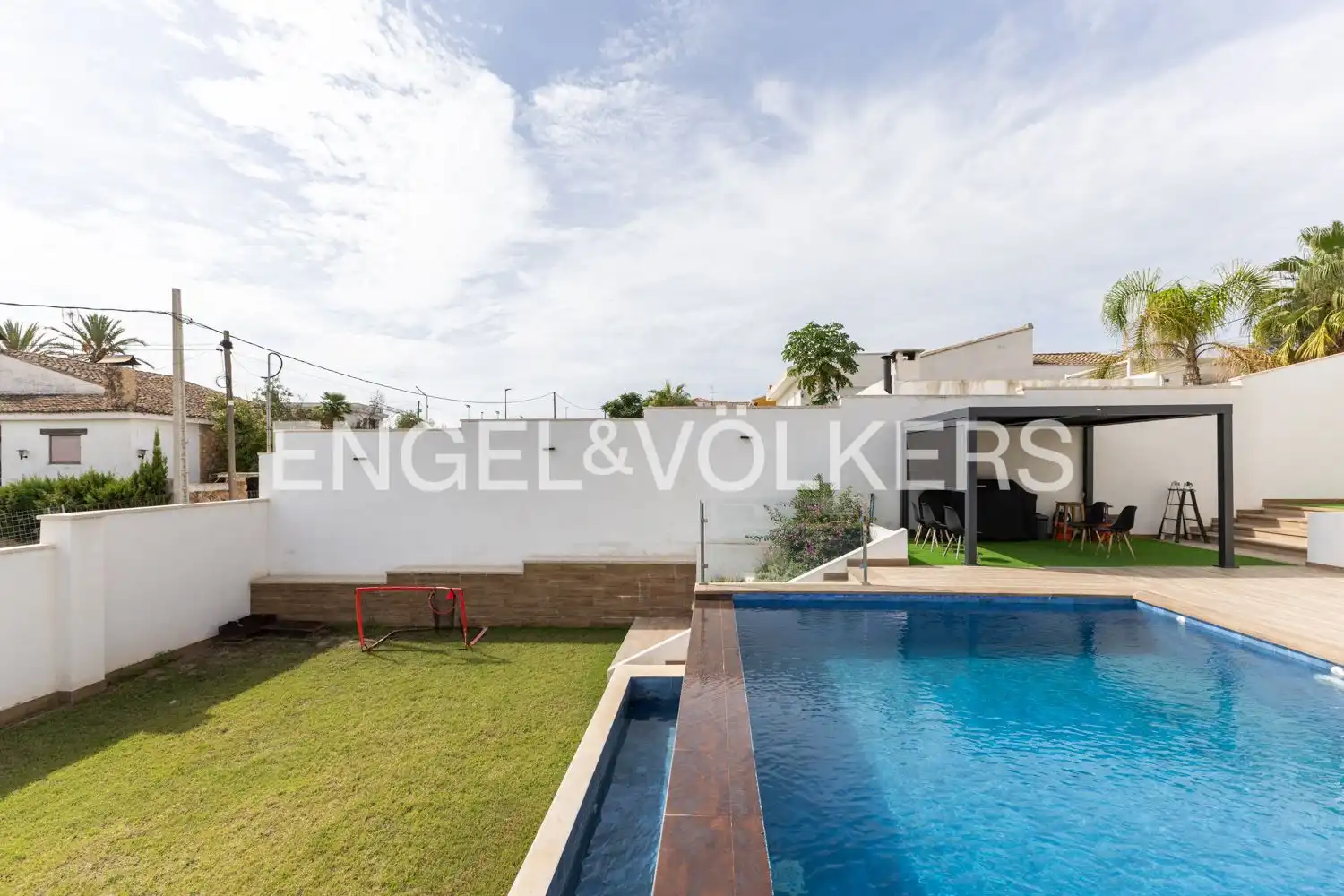 Swimming pool of Houses for sale in La Conarda - Montesano 