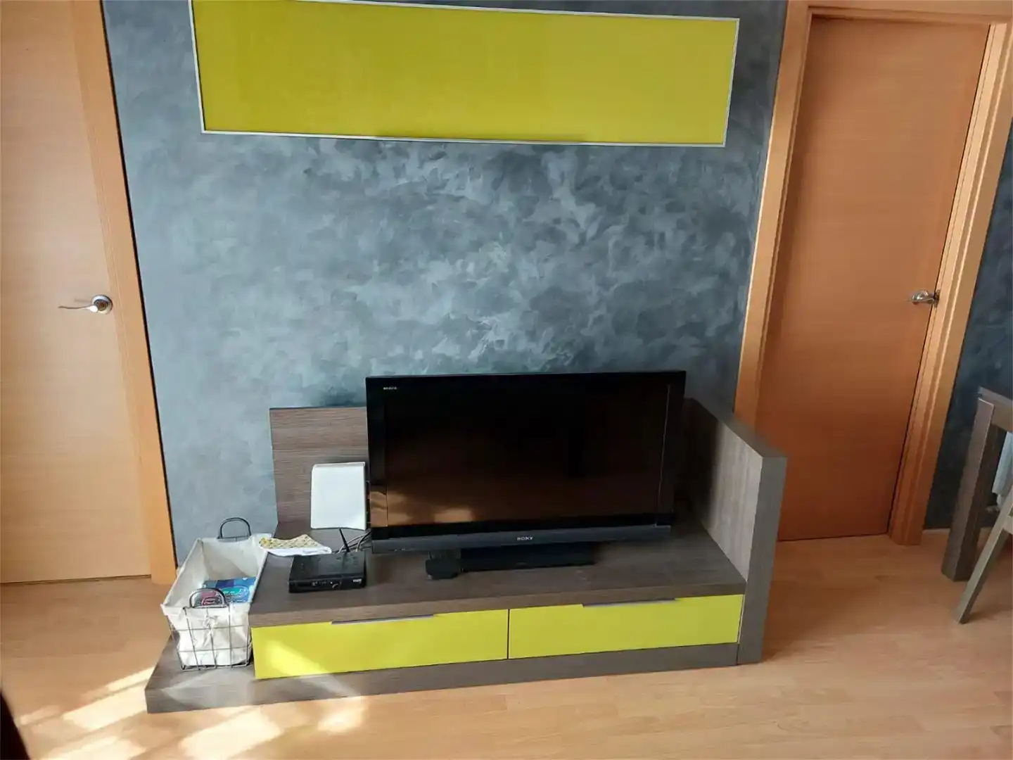 Sala de estar de Piso en venta en Torregrossa con Aire acondicionado, Parquet y Trastero