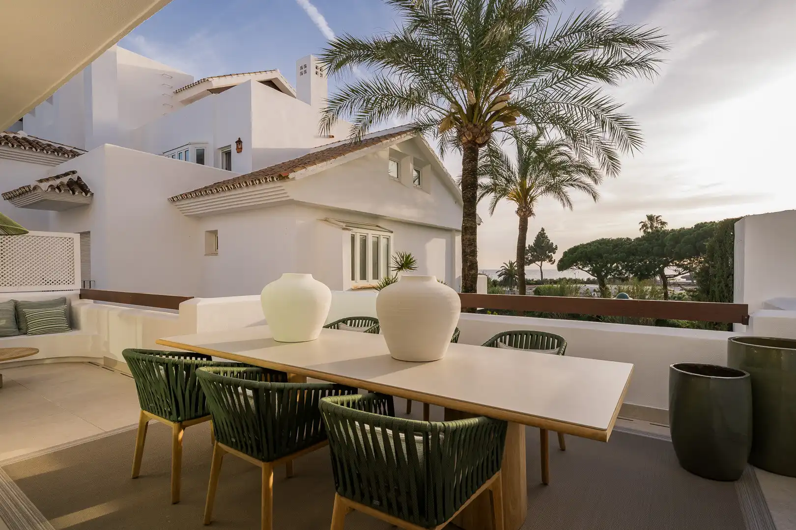 Terrassa de Apartament en venda en Marbella amb Aire condicionat, Terrassa i Piscina