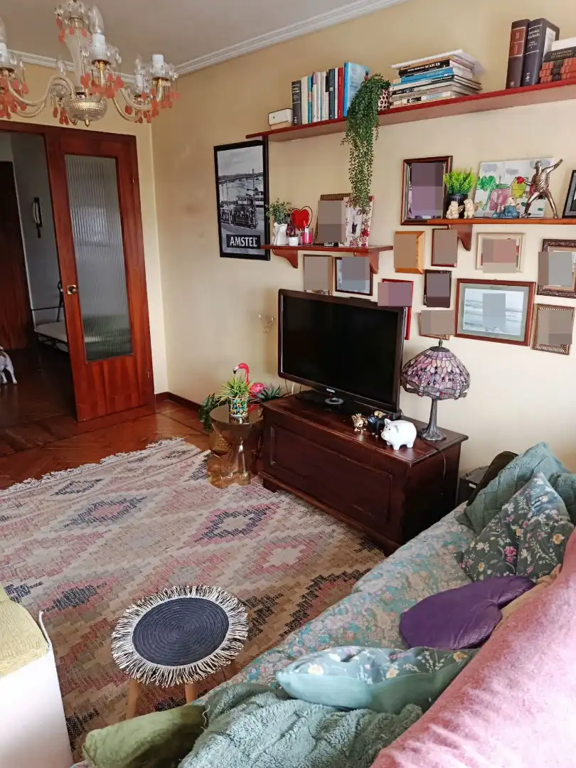 Sala d'estar de Pis en venda en Santander amb Parquet, Terrassa i Forn