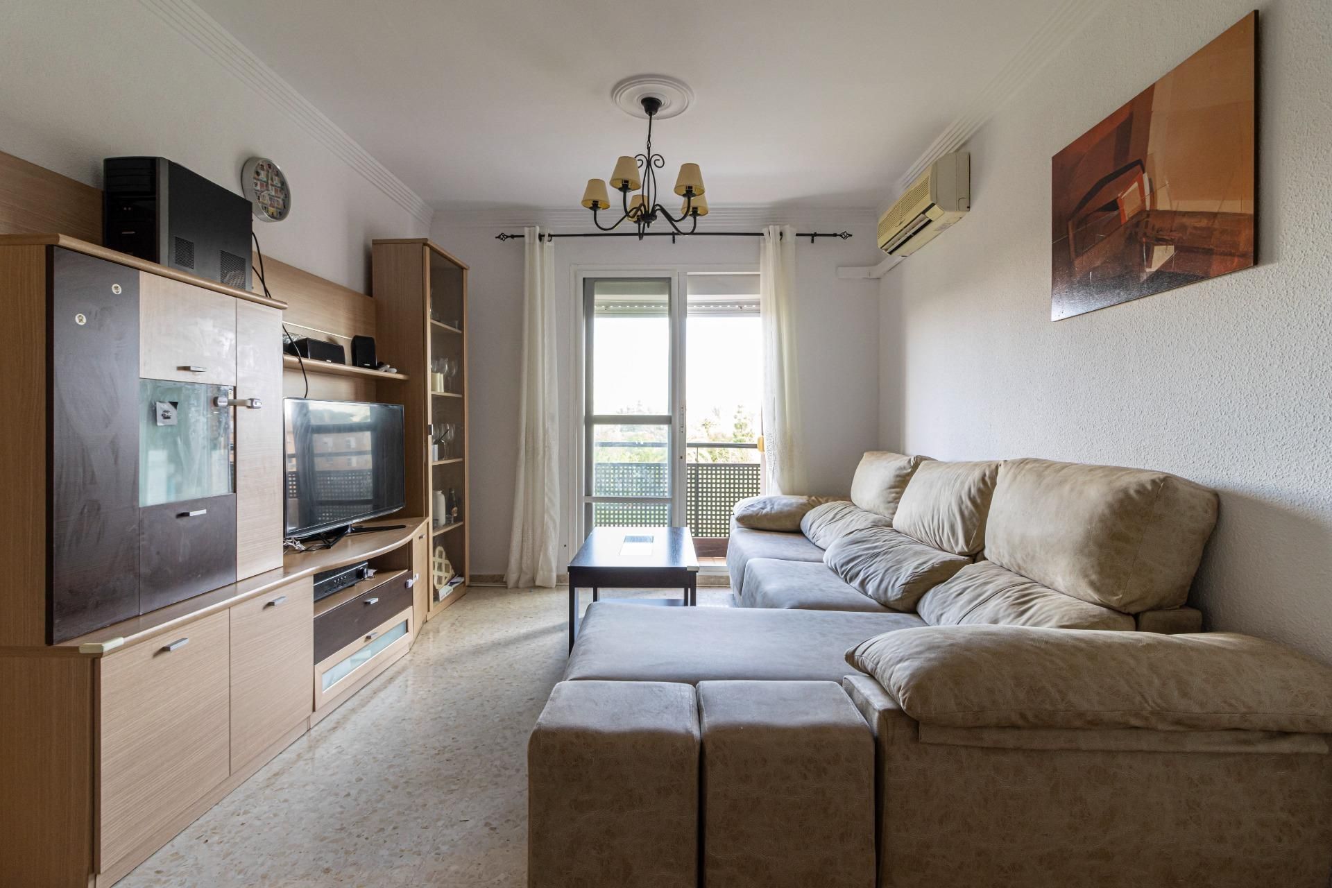 Sala d'estar de Pis en venda en Jerez de la Frontera amb Aire condicionat, Traster i Balcó