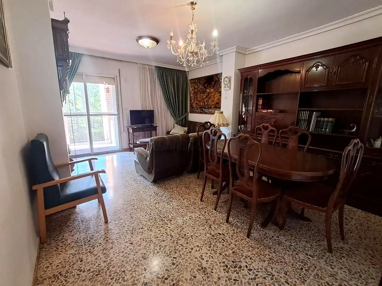 Dining room of Flat for sale in Teruel  with Heating, Terrace and Storage room