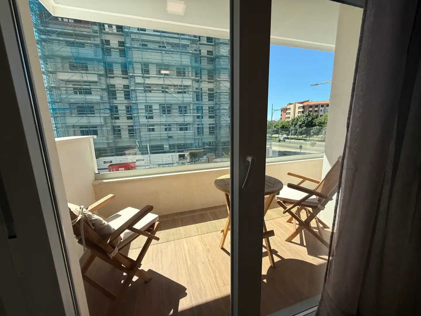 Terrasse von Wohnungen zur Miete in León Capital  mit Klimaanlage, Heizung und Parkett