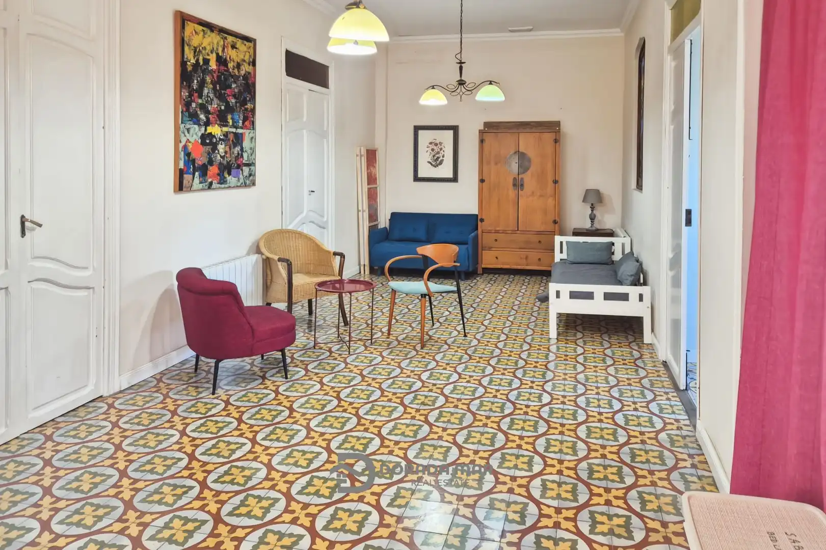 Wohnzimmer von Country house zum Verkauf in Benavites mit Heizung, Privatgarten und Terrasse