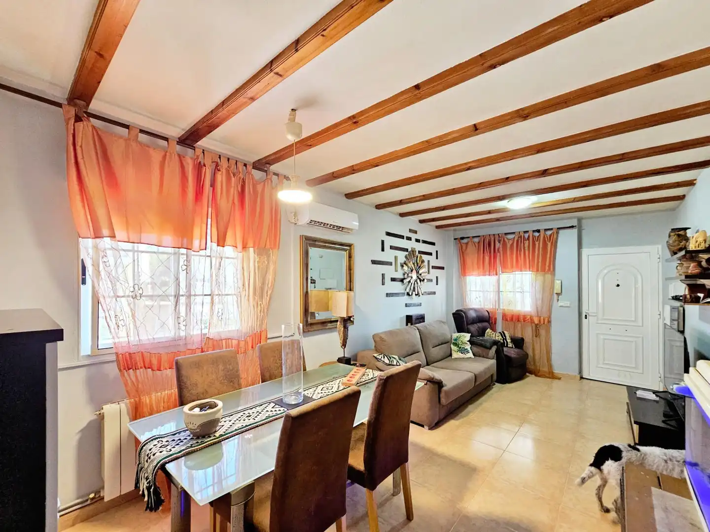 Sala d'estar de Àtic en venda en Santa Pola amb Aire condicionat, Calefacció i Terrassa