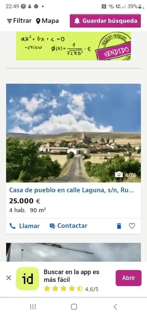 Vista exterior de Nau industrial en venda en Rueda de la Sierra