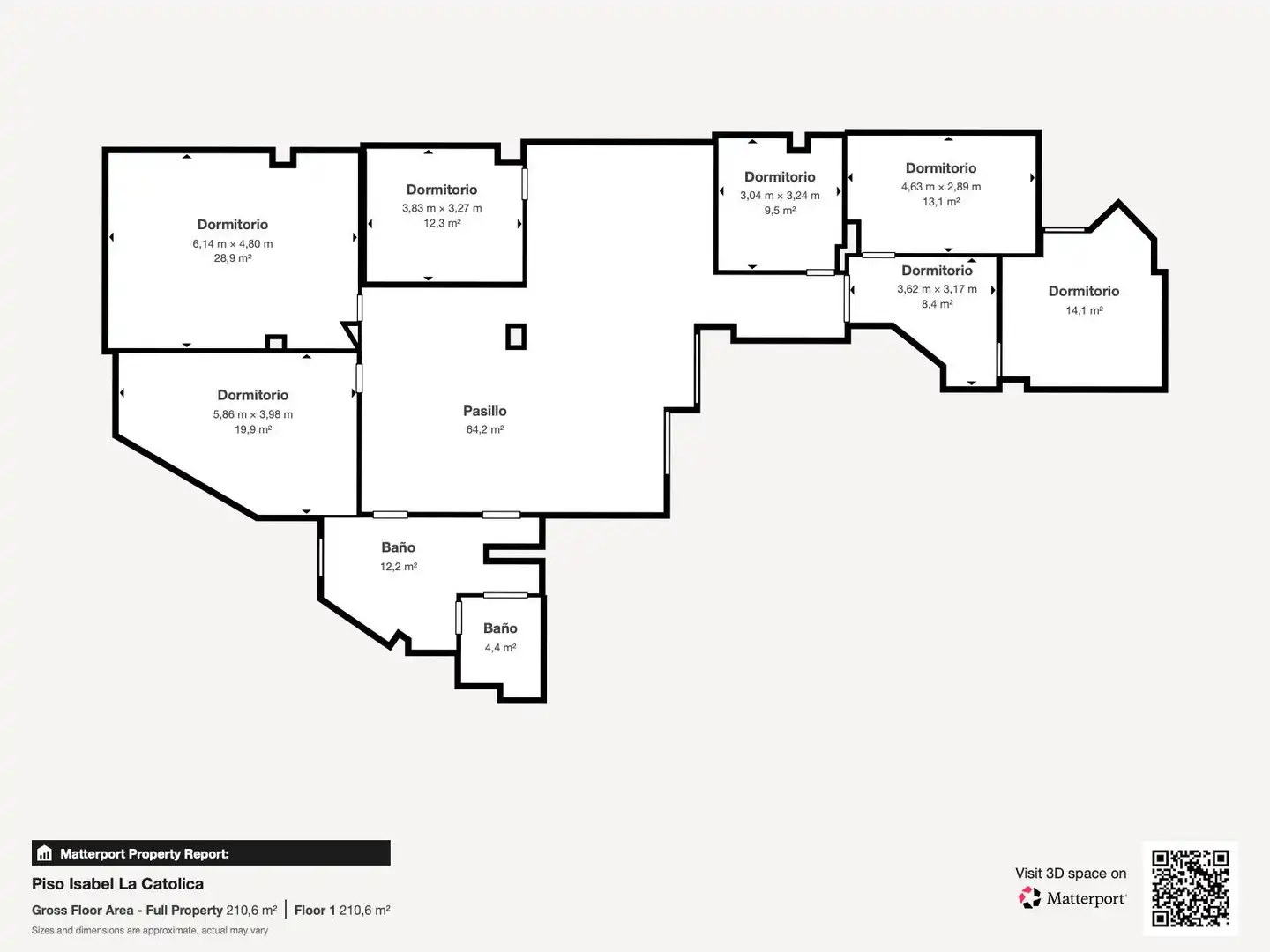 Piso en venta en Granada con Aire acondicionado y Calefacción
