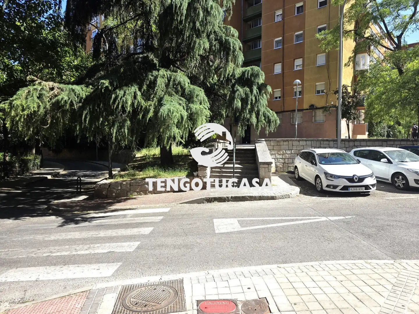 Vista exterior de Piso en venta en Madrid
