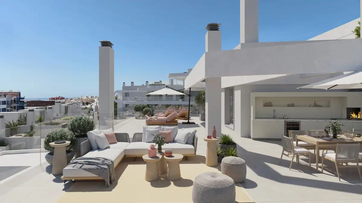Adosado con piscina en venta en Estepona Pueblo, imagen 14