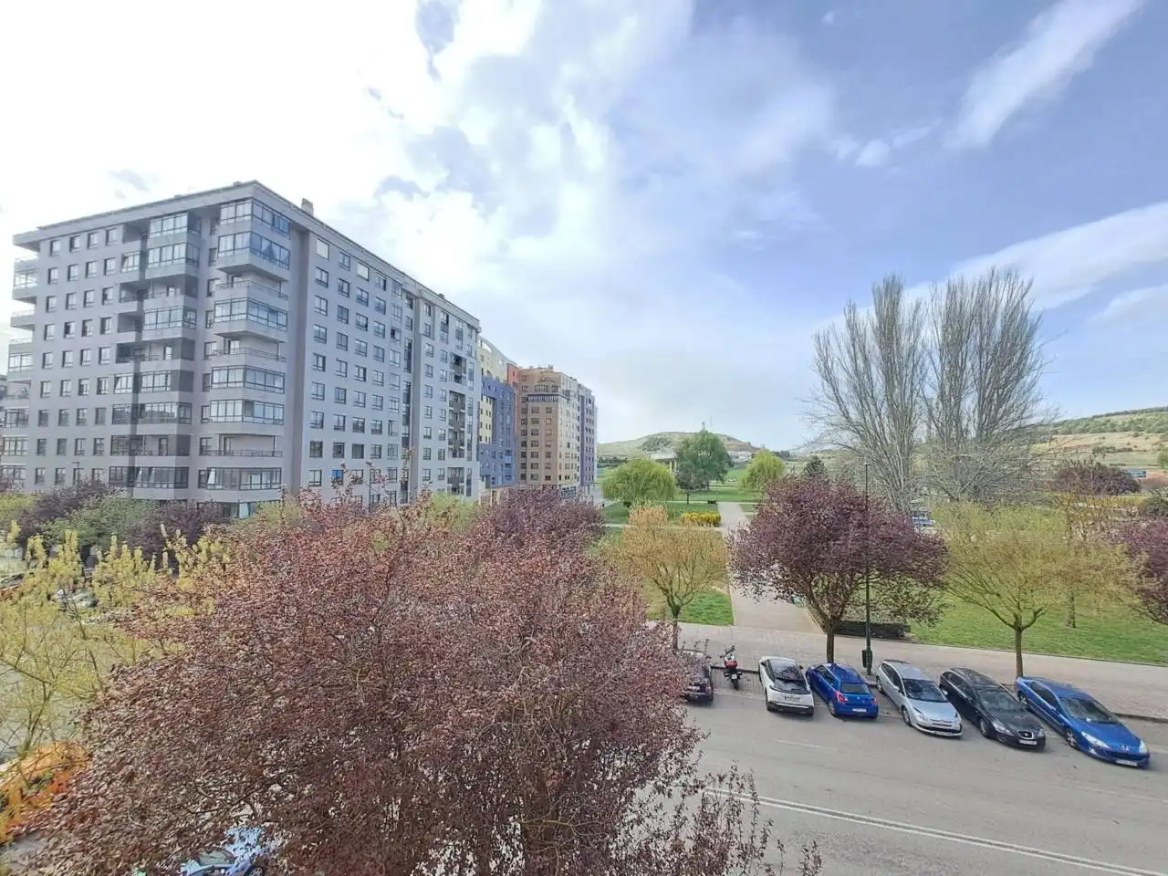 Exterior view of Flat for sale in Burgos  with Heating, Parquet flooring and Storage room