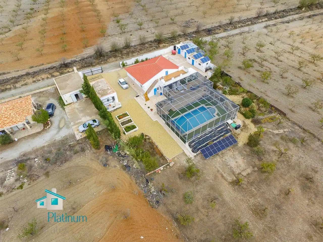 Jardí de Casa o xalet en venda en Oria amb Calefacció, Jardí privat i Piscina