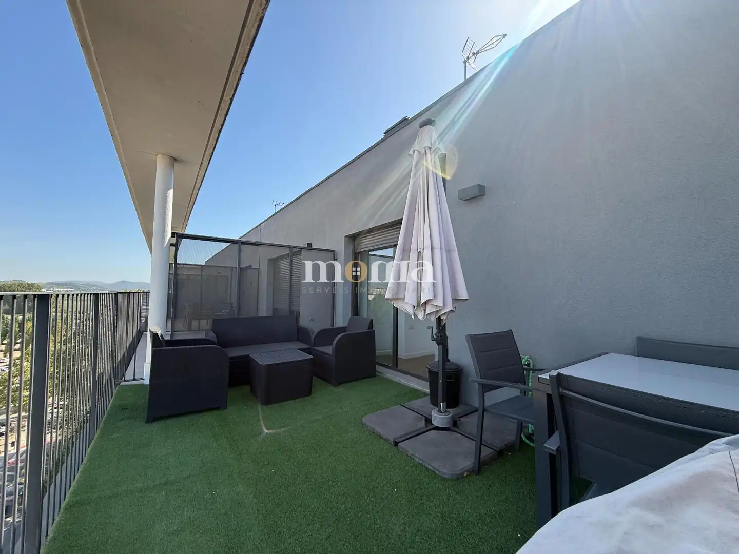 Terrassa de Dúplex en venda en Montornès del Vallès amb Calefacció, Parquet i Terrassa