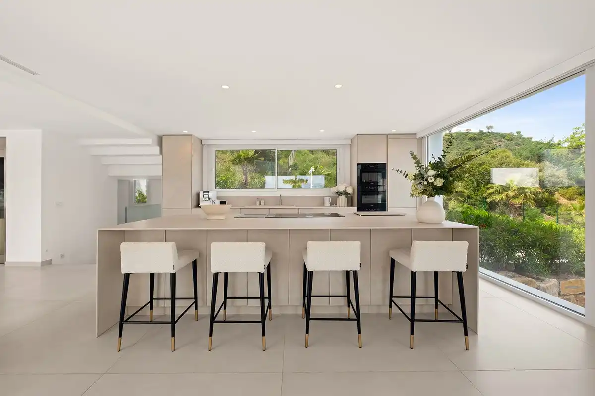 Kitchen of Detached homes for sale in Ojén  with Air Conditioner and Terrace