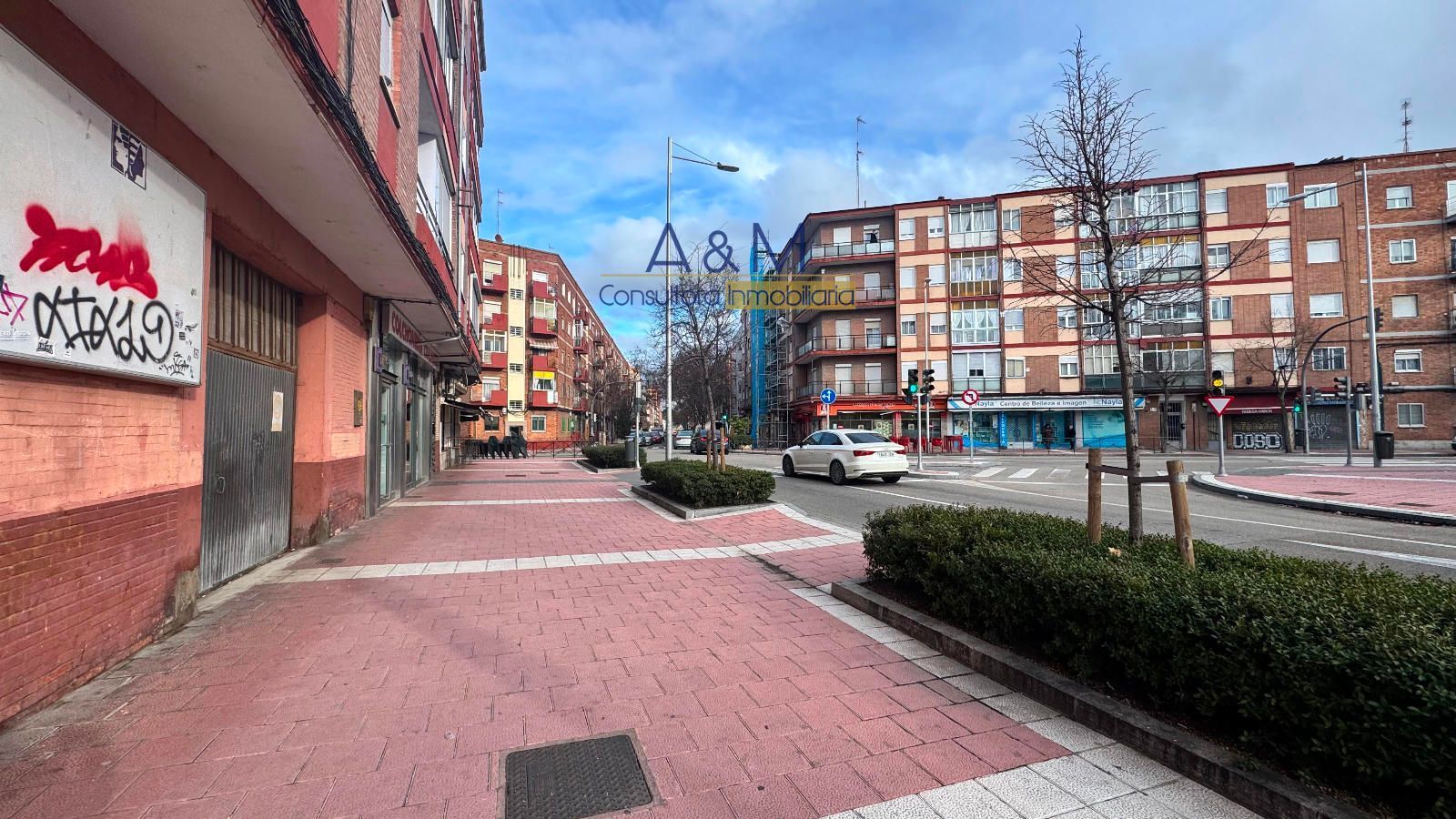 Exterior view of Apartment for sale in Valladolid Capital  with Heating, Parquet flooring and Terrace