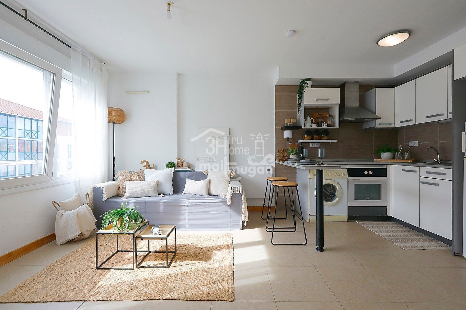 Sala d'estar de Apartament en venda en Hendaye amb Calefacció