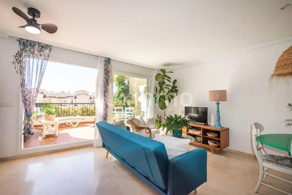 Sala d'estar de Dúplex en venda en Altea amb Aire condicionat, Terrassa i Traster