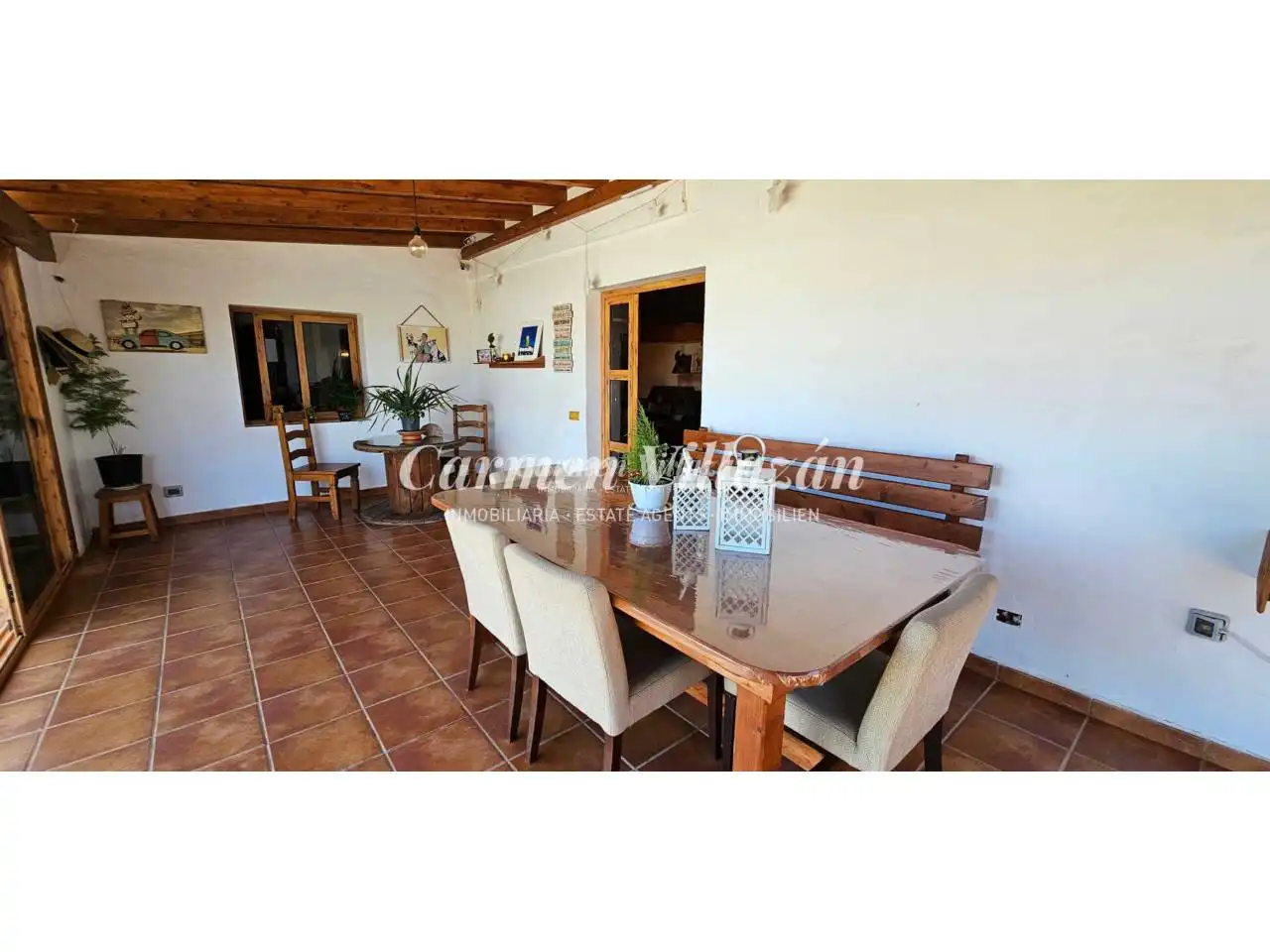 Comedor de Casa o chalet en venta en Tuineje con Jardín privado, Terraza y Piscina