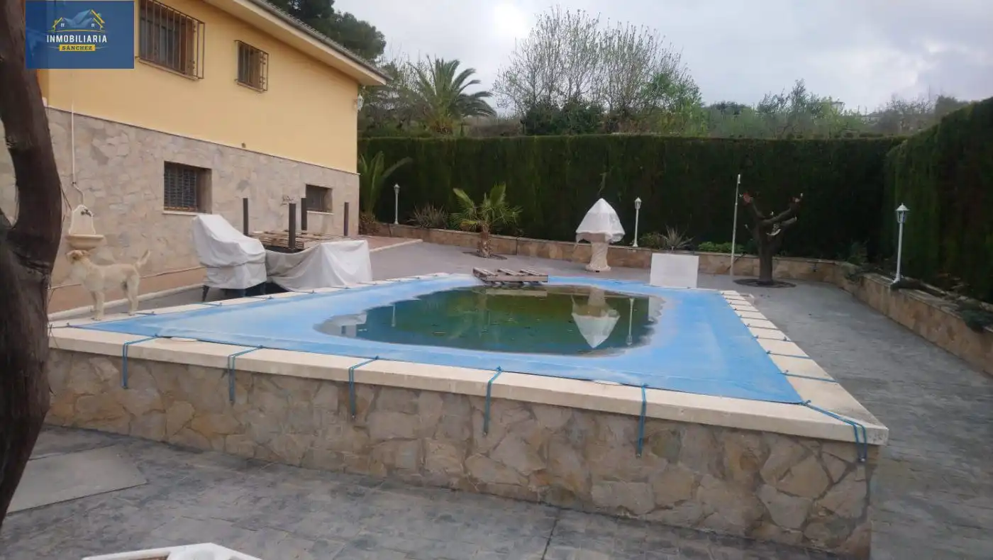 Swimming pool of Houses for sale in Benillup  with Air Conditioner, Heating and Terrace