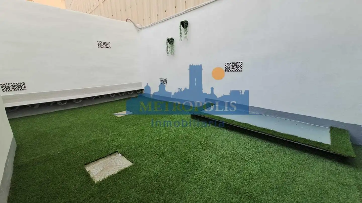 Terraza de Casa o chalet en venta en Burriana / Borriana con Aire acondicionado, Jardín privado y Terraza