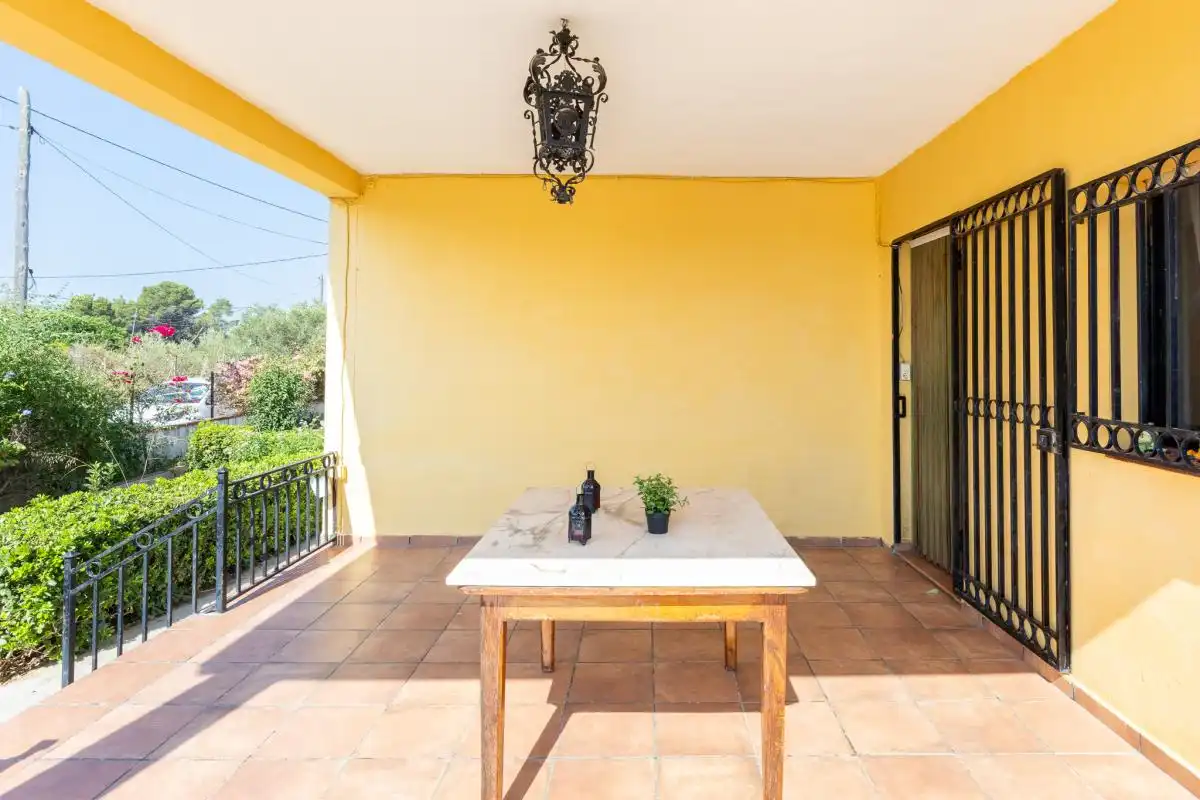 Terrassa de Casa o xalet de lloguer en Bétera amb Calefacció, Jardí privat i Terrassa
