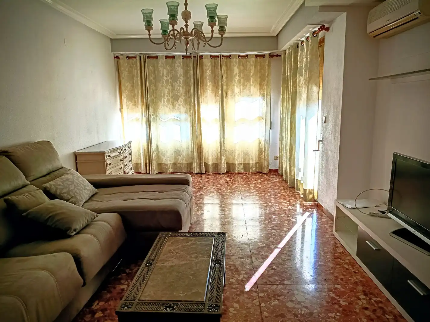 Sala de estar de Piso en venta en Elche / Elx con Aire acondicionado, Calefacción y Balcón