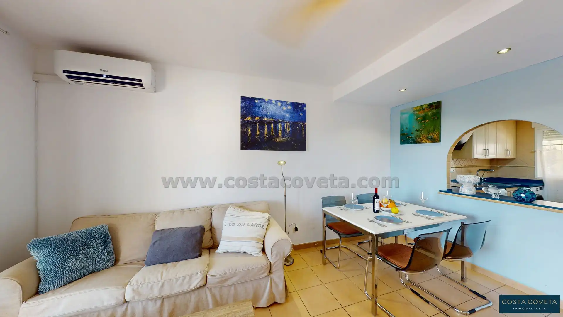 Living room of Apartments for sale in El Campello  with Air Conditioner, Terrace and Swimming Pool