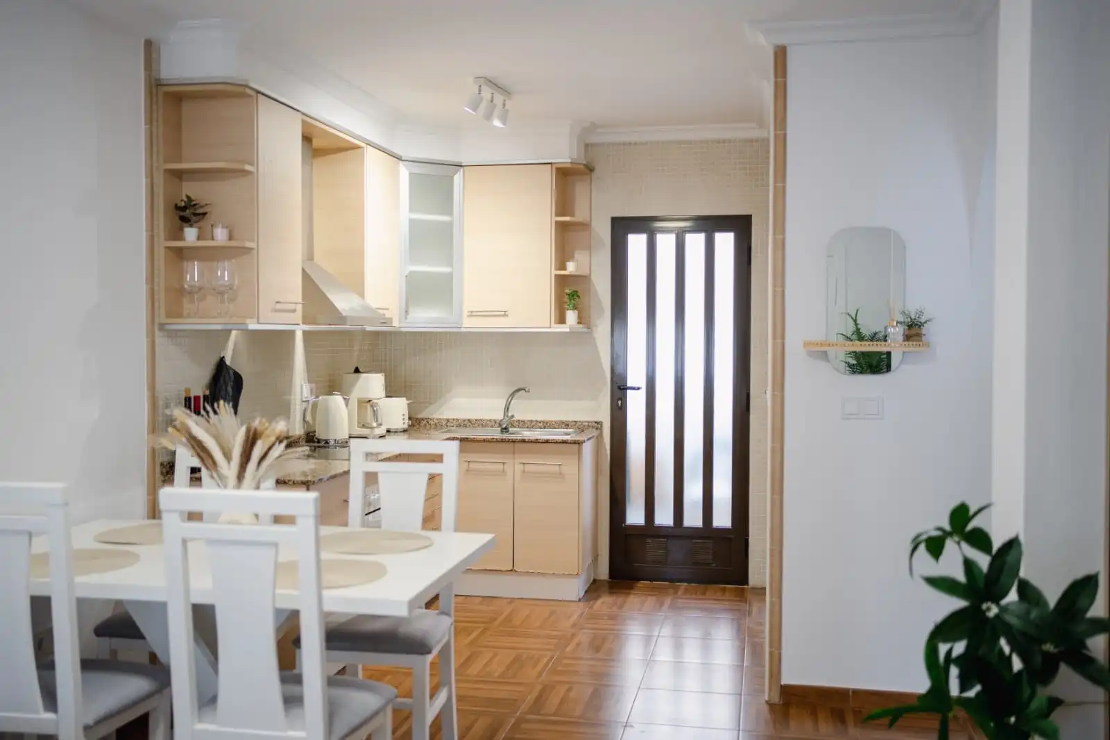 Cocina de Piso de alquiler en Torrevieja con Aire acondicionado, Calefacción y Terraza