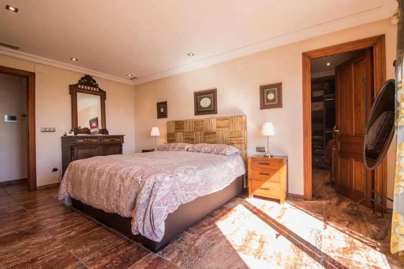 Bedroom of Houses for sale in Elche / Elx  with Air Conditioner, Private garden and Terrace