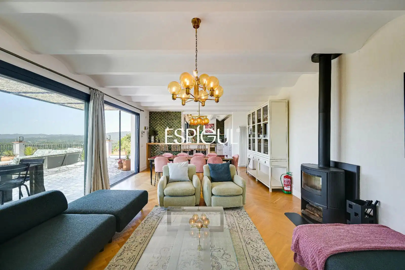Living room of Houses for sale in Palafrugell  with Air Conditioner, Heating and Terrace