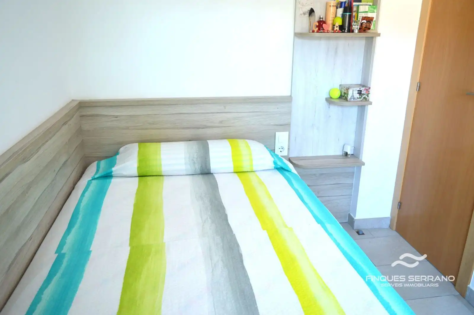 Schlafzimmer von Wohnung zum Verkauf in Cunit mit Terrasse und Möbliert