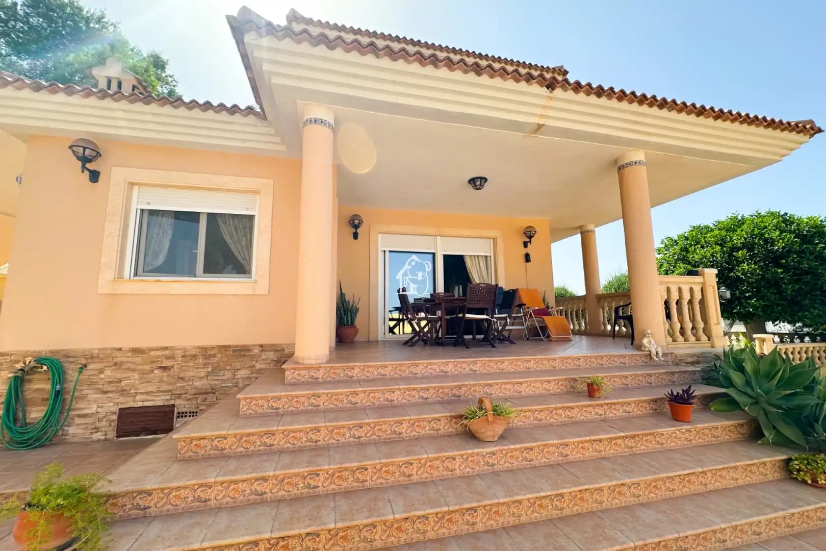 Terrasse von Country house zur Miete in San Miguel de Salinas mit Klimaanlage, Privatgarten und Terrasse