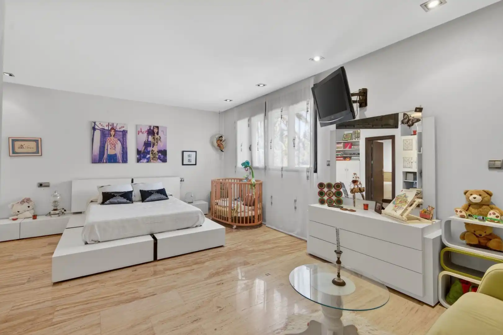 Habitación de Casa o chalet en venta en Elche / Elx con Aire acondicionado y Alarma